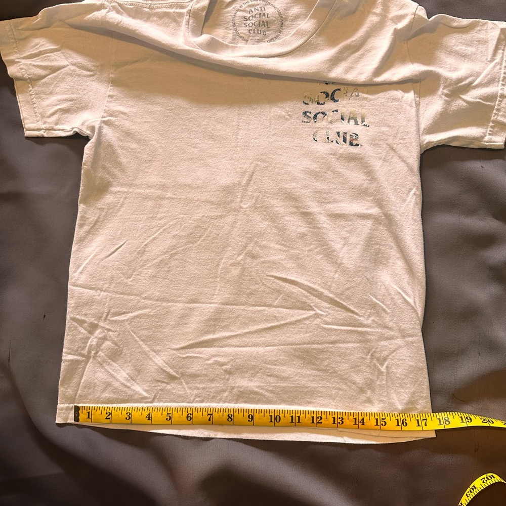 Anti Social Social Club Tonkotsu Tee 
White